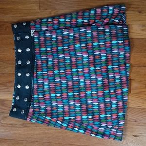 Zand of Amsterdam reversible, wrapskirt. Adjustable size S-L.